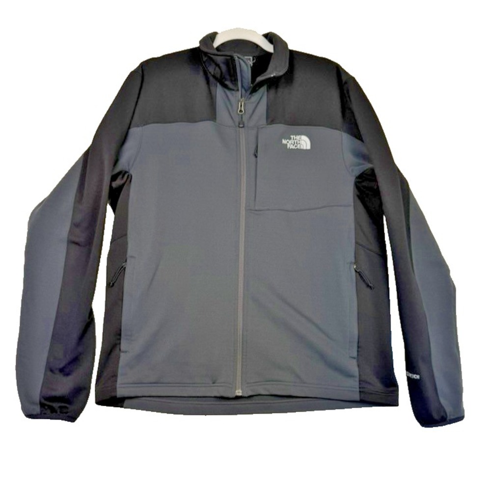North Face Jacket Mens Large TKA‎ Stretch Fleece Full Zip Outdoor Pullover